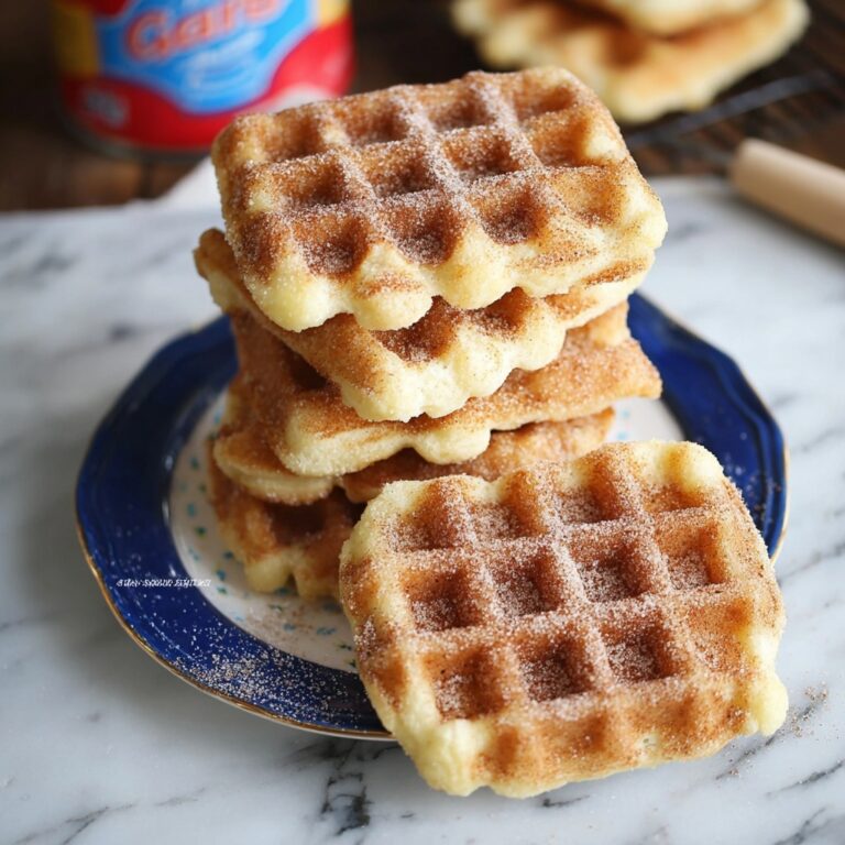 Cinnamon Sugar Biscuit Waffles Recipe