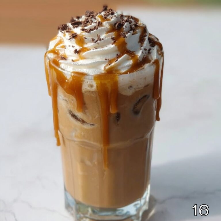 Caramel Iced Coffee Protein Shake Recipe