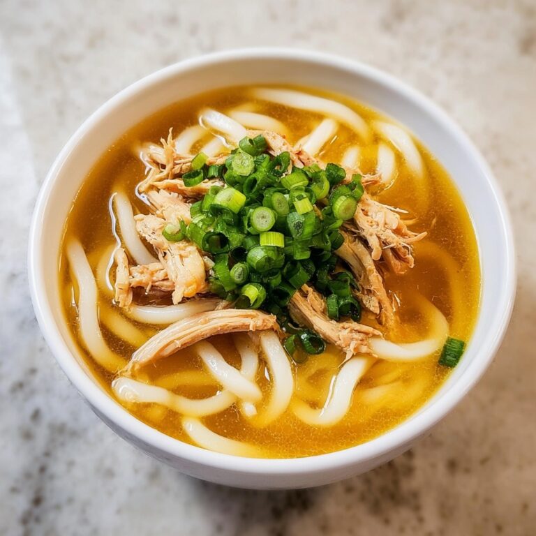 Chicken Udon Soup Recipe