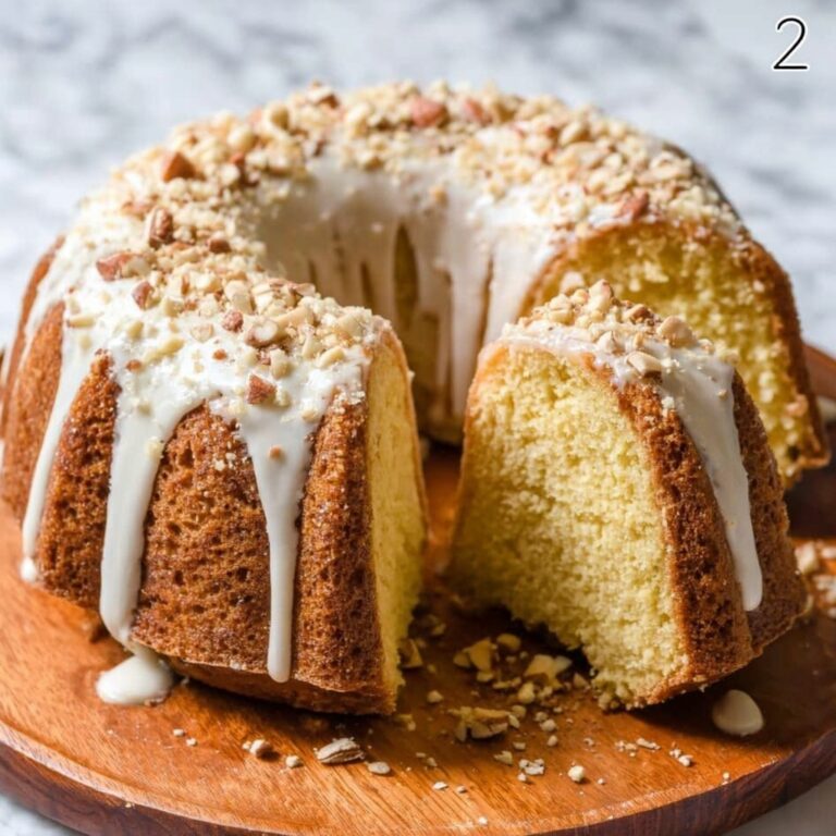 Limoncello Syrup Lemon Bundt Cake Recipe