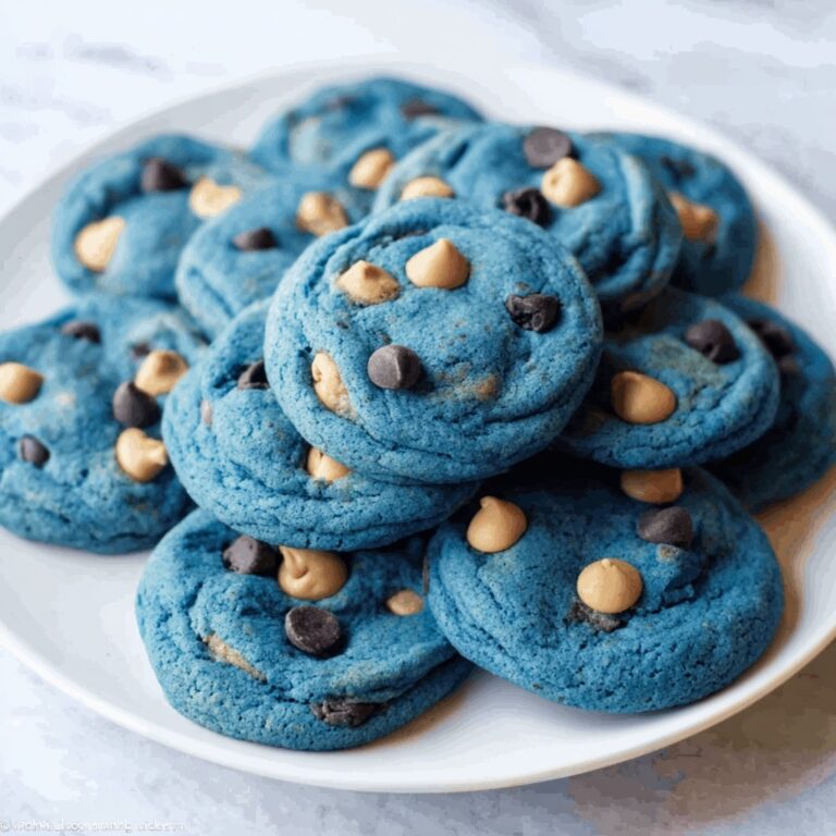 Blue Cookie Monster Cookies Recipe