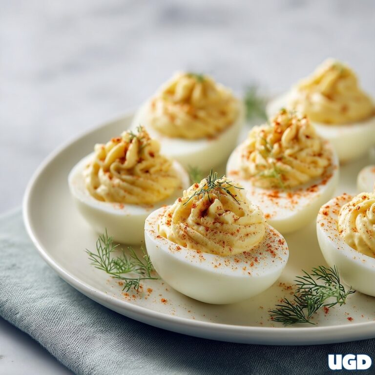Classic Deviled Eggs with Paprika Recipe