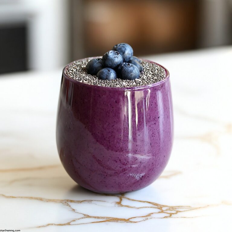 Blueberry Almond Protein Smoothie Recipe