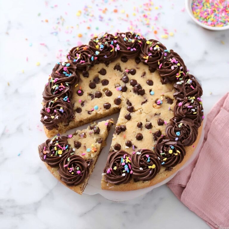 Chocolate Chip Cookie Cake Recipe