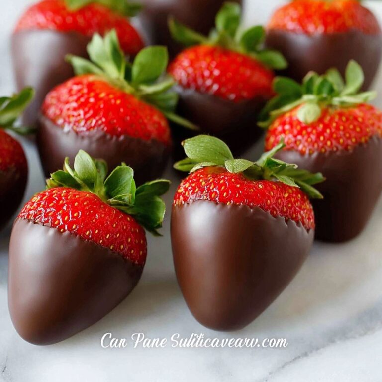 Chocolate Covered Strawberries Recipe