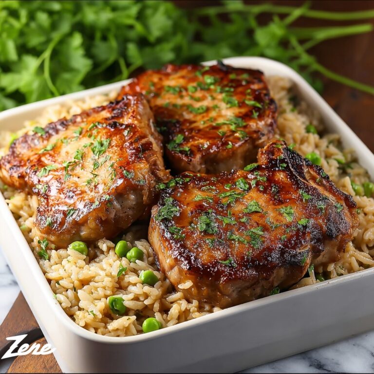 Pork Chops and Rice Casserole Recipe