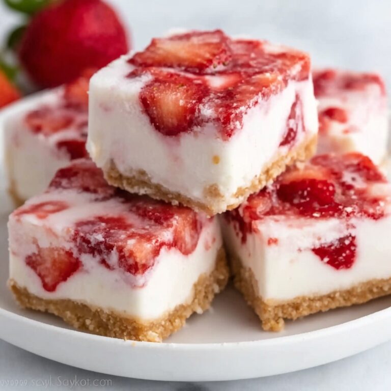 Strawberry Yogurt Bites for a Refreshing Snack Recipe