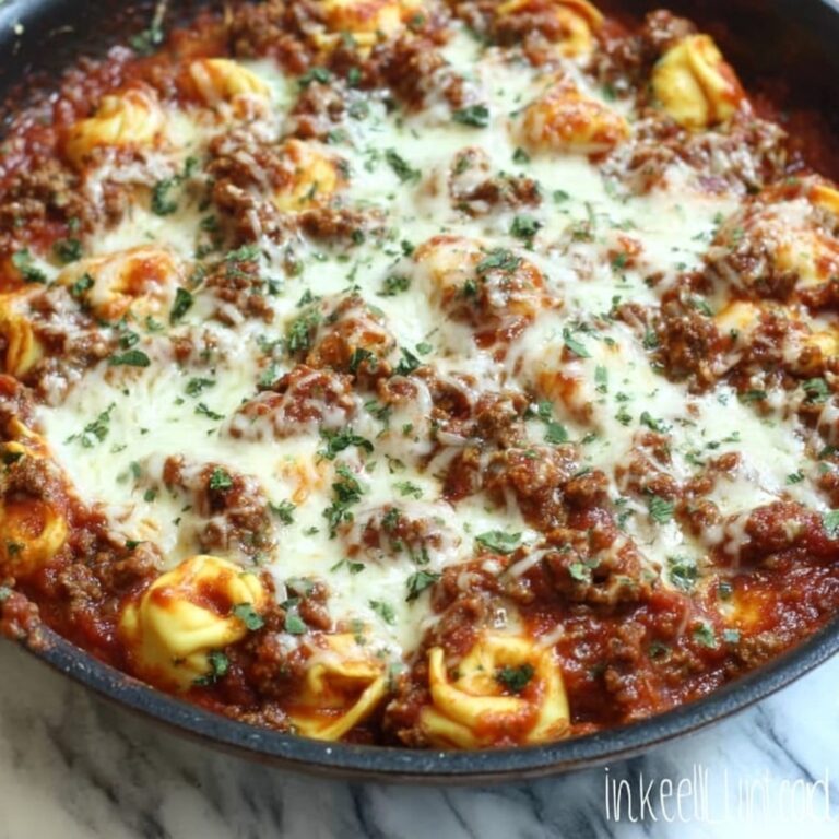 Cheesy Sausage Tortellini Bake Recipe