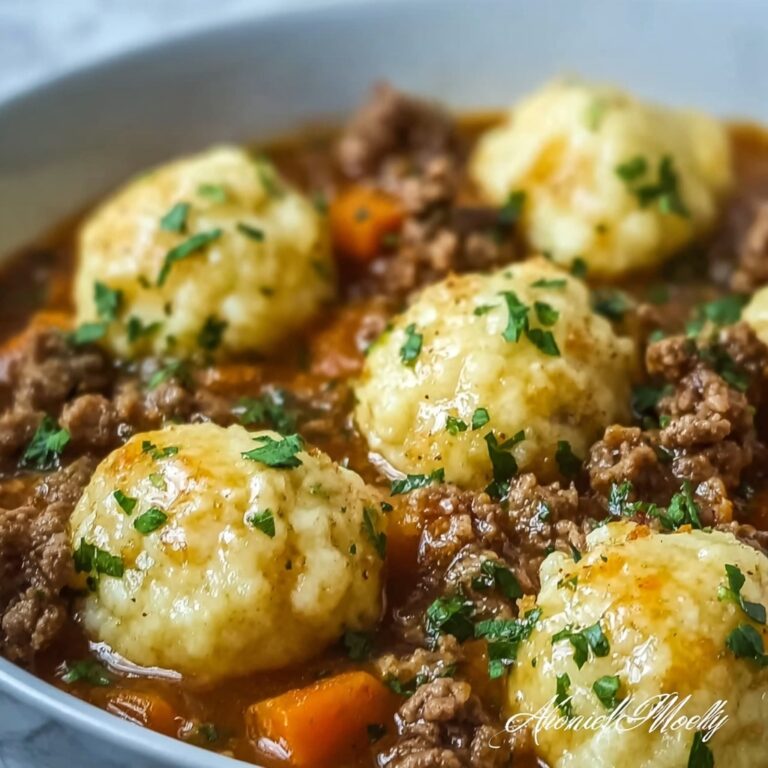 Ground Beef and Dumplings: Perfect Comfort Food in a Hurry Recipe