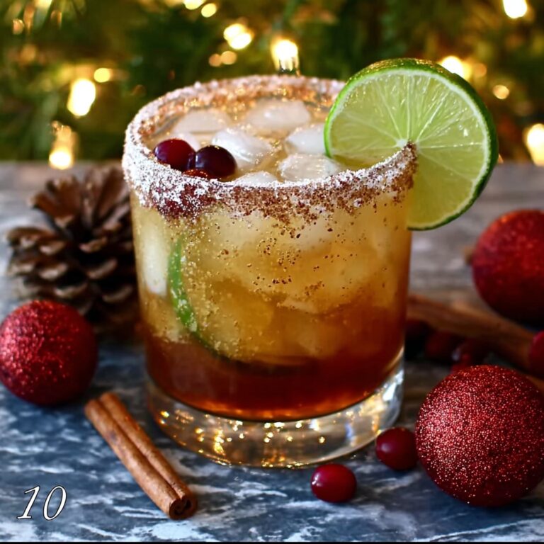 Spiced Christmas Margarita Recipe