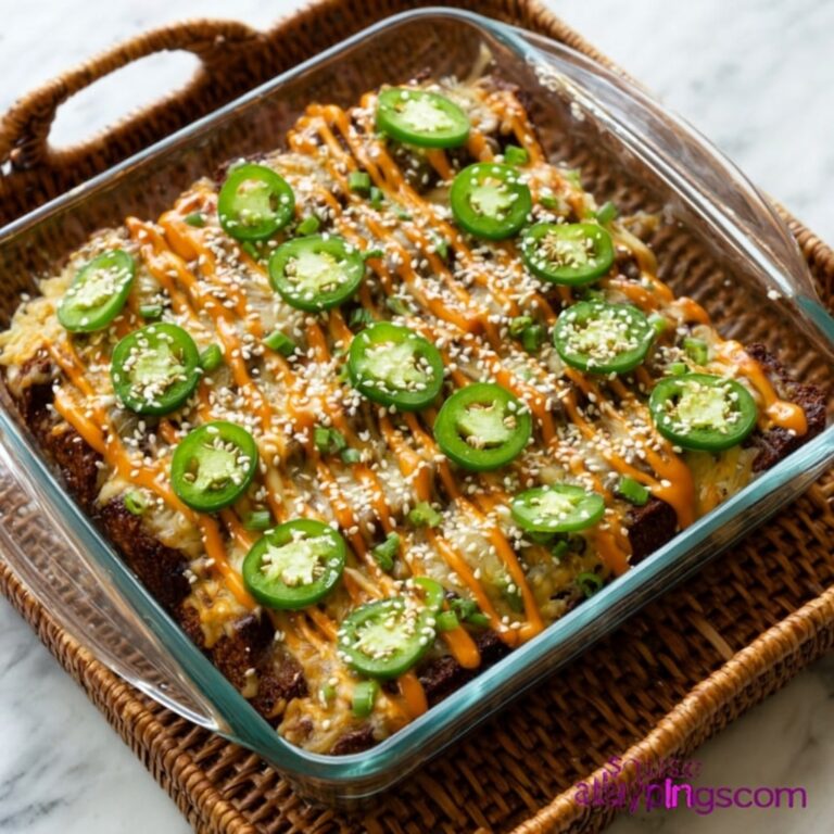 Spicy Salmon Sushi Bake Recipe