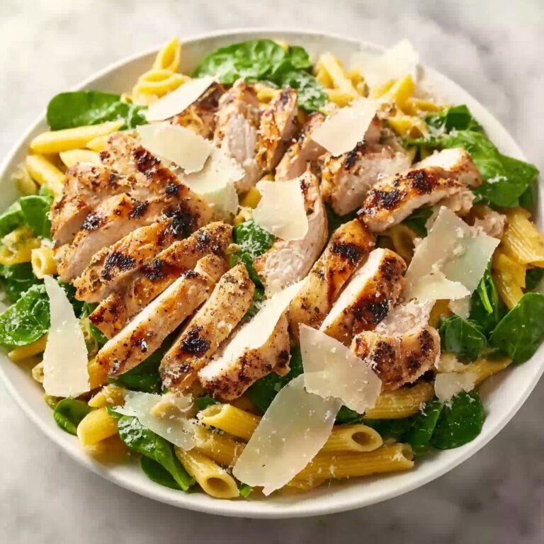 Chicken Caesar Pasta Salad Recipe