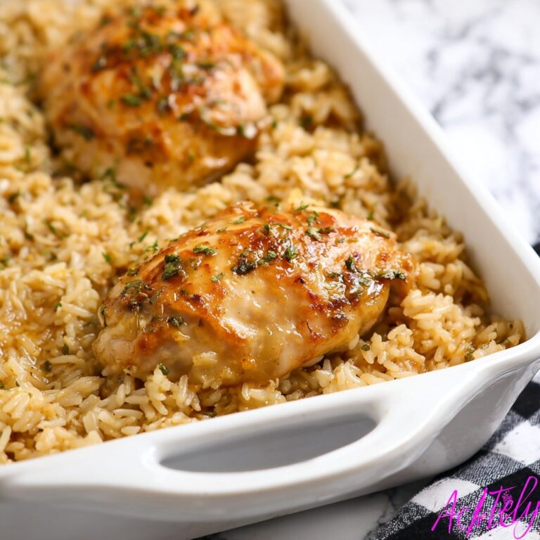 No Peek Chicken and Rice Recipe