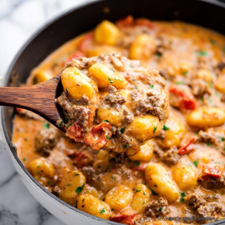 Cheeseburger Gnocchi Recipe