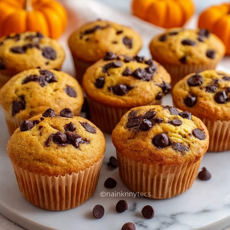 Pumpkin Chocolate Chip Muffins Recipe