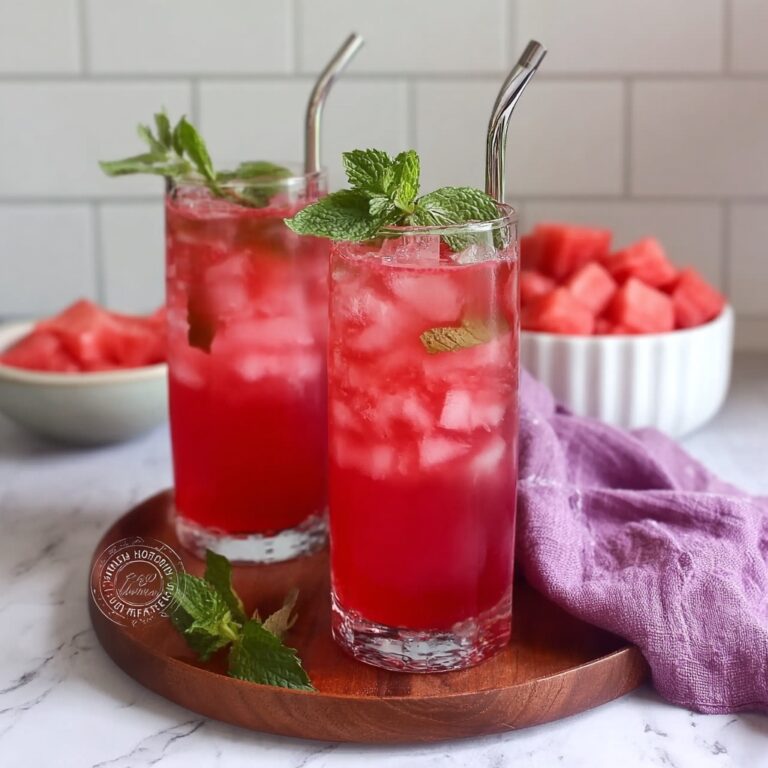 Refreshing Watermelon Water Recipe