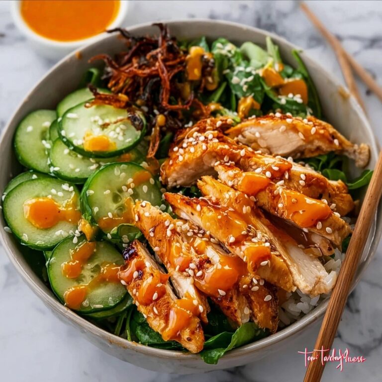 Spicy Chicken Yum Yum Rice Bowls Recipe