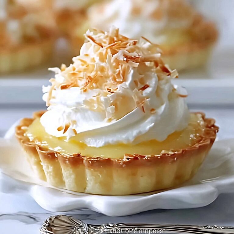 Mini Coconut Cream Pies Recipe