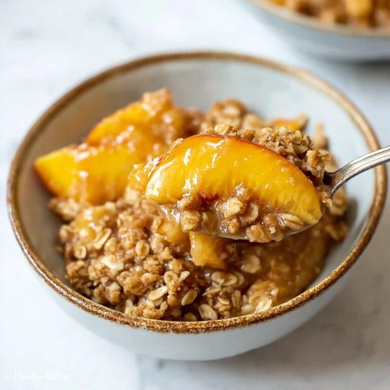 Peach Crisp Recipe