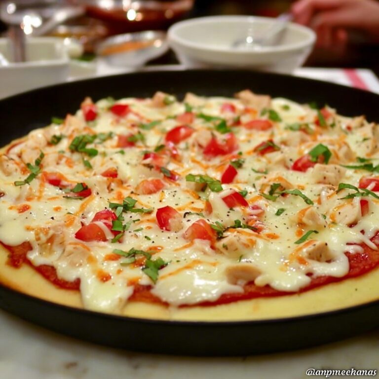 Chicken Enchilada Pizza Recipe