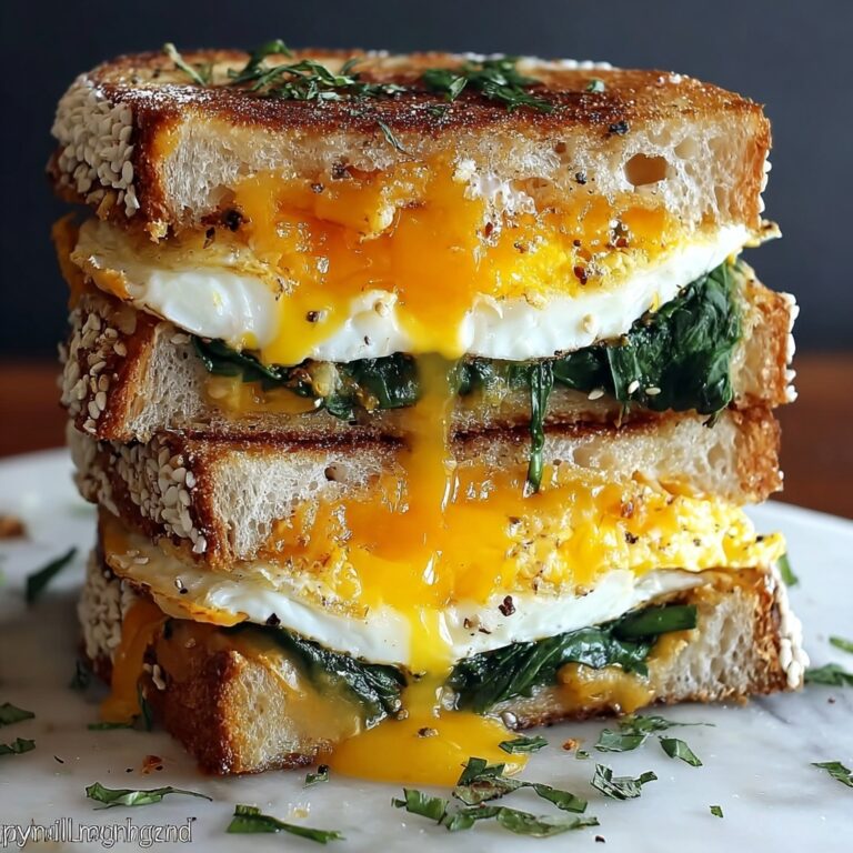 High Protein Vegetarian Breakfast Sandwiches Recipe