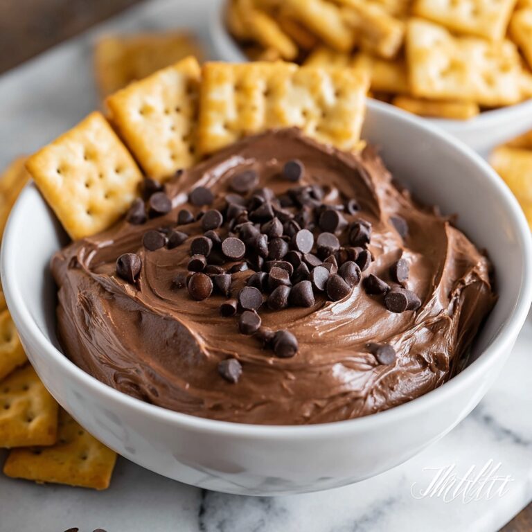 Chocolate Peanut Butter Dip Recipe