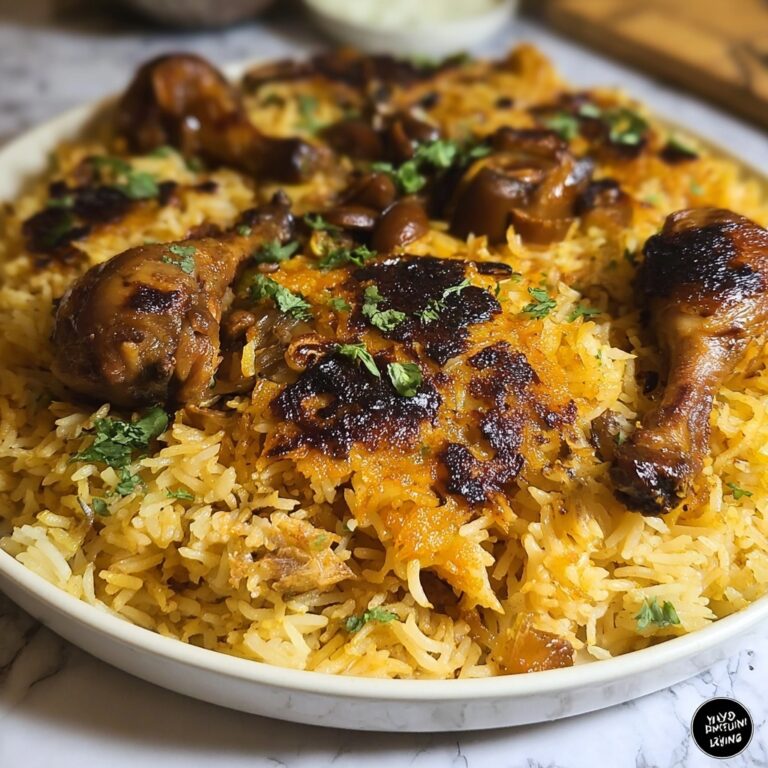 Chicken Maqluba – Middle Eastern Upside-Down Rice Recipe