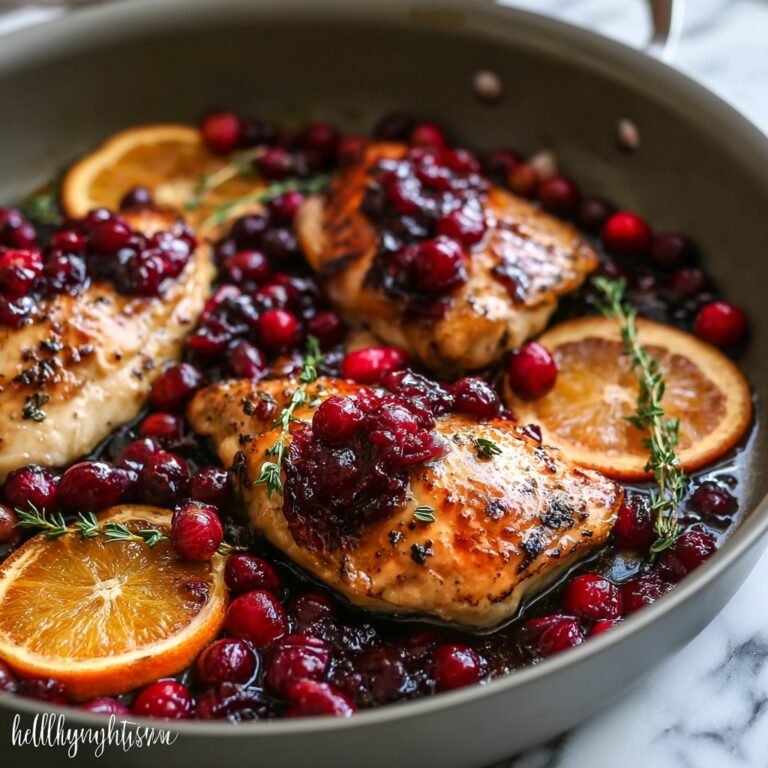 Cranberry Orange Chicken Recipe