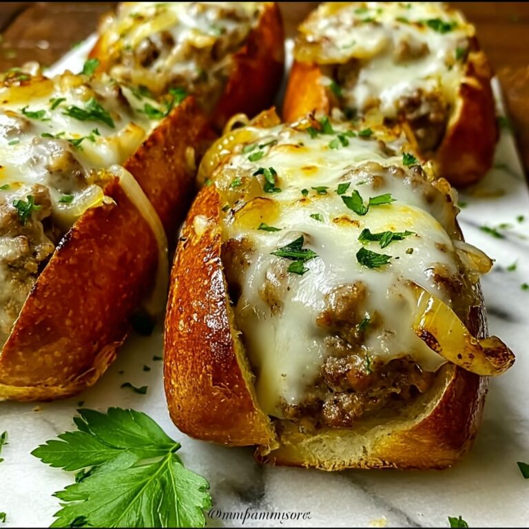 Cheesy French Onion Meatball Subs Recipe