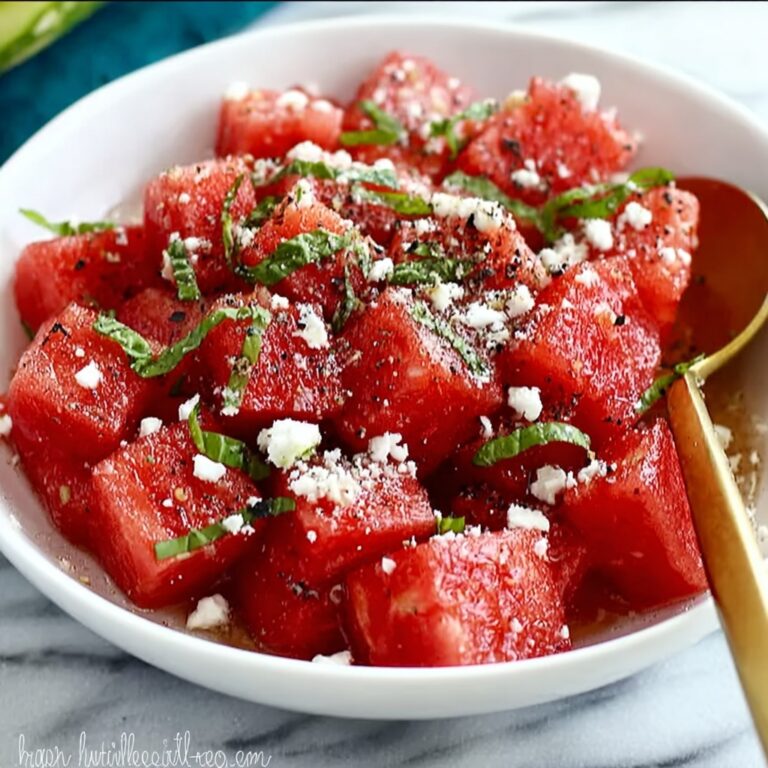 Refreshing Watermelon Chaat: A Burst of Summer Flavor Recipe