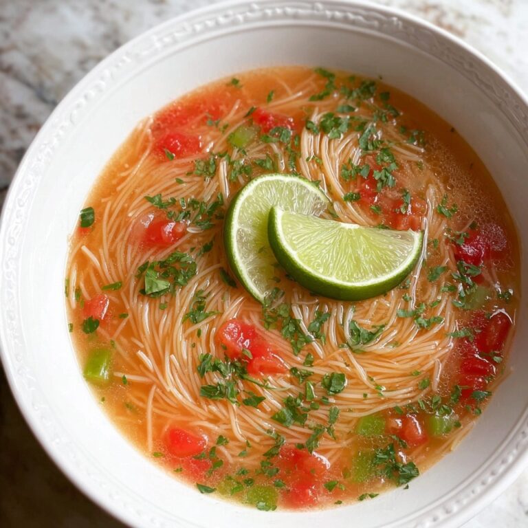 Fideo Mexican Noodle Soup Recipe