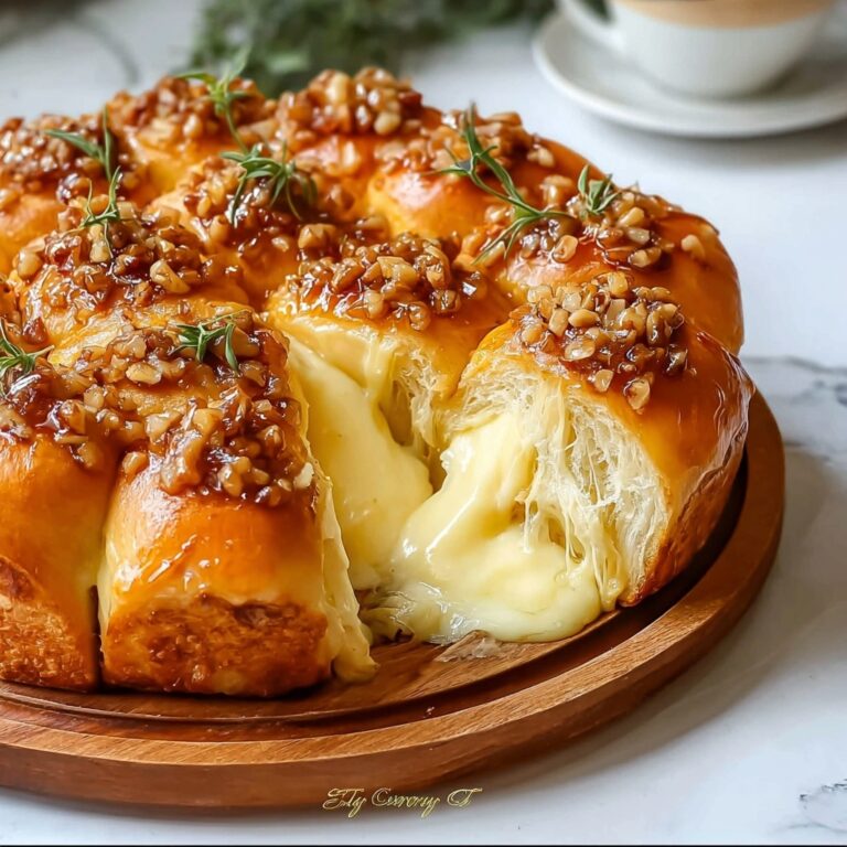 Honeycomb Bread Stuffed with Cheese – A Cheesy Delight Recipe