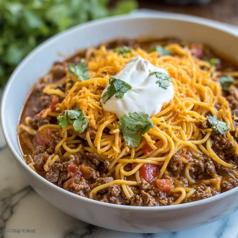 Taco Spaghetti Recipe