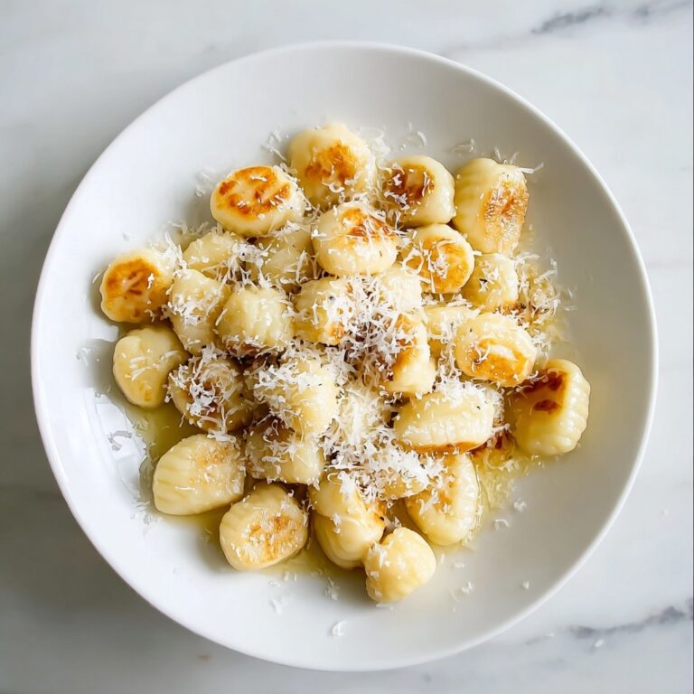 Toasted White Truffle Gnocchi Recipe