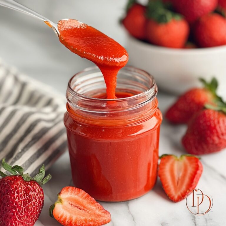 Homemade Fresh Strawberry Curd (Eggless & Dairy-Free) Recipe