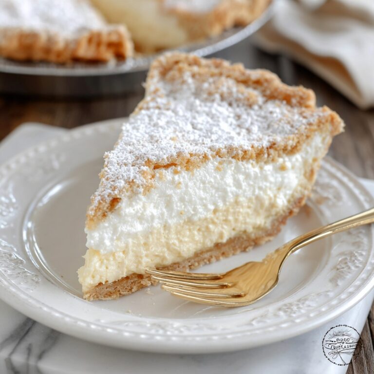 Sweet & Creamy Italian Ricotta Pie Recipe