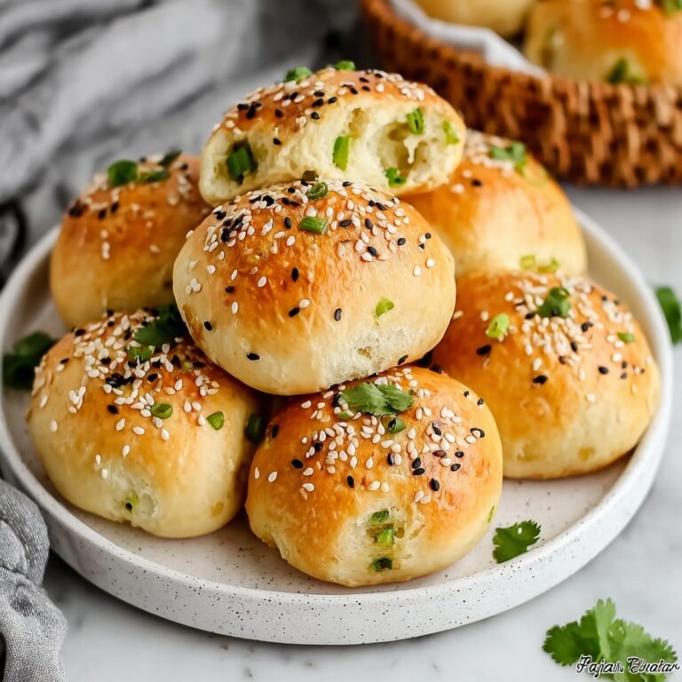 Sesame Scallion Buns Recipe