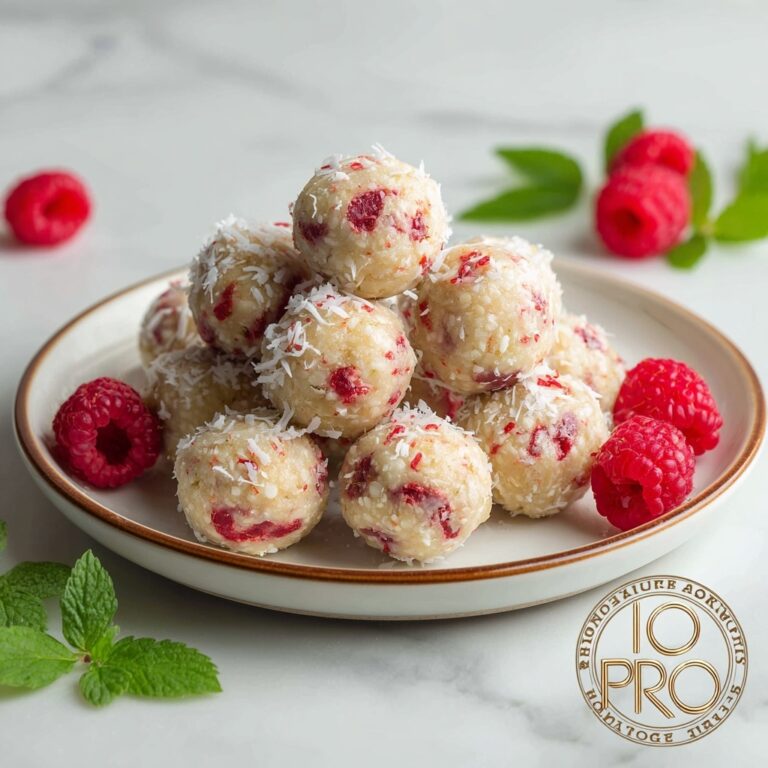 Easy Raspberry Protein Balls Recipe