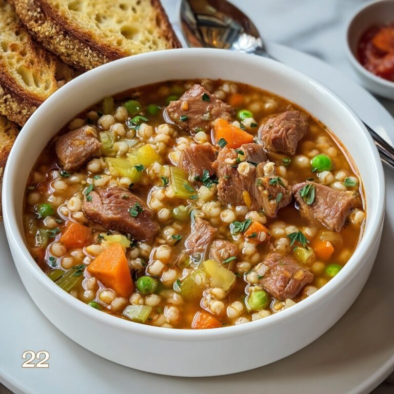 Beef and Barley Soup Recipe