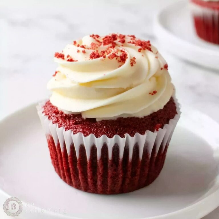 Red Velvet Cheesecake Cupcakes Recipe