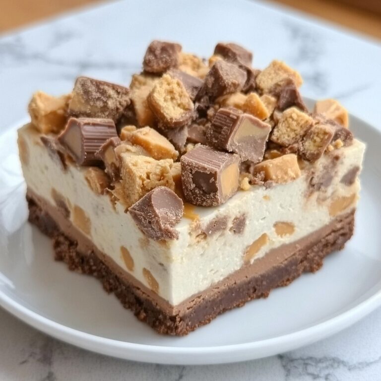 Homemade No-Bake Twix Cheesecake Recipe
