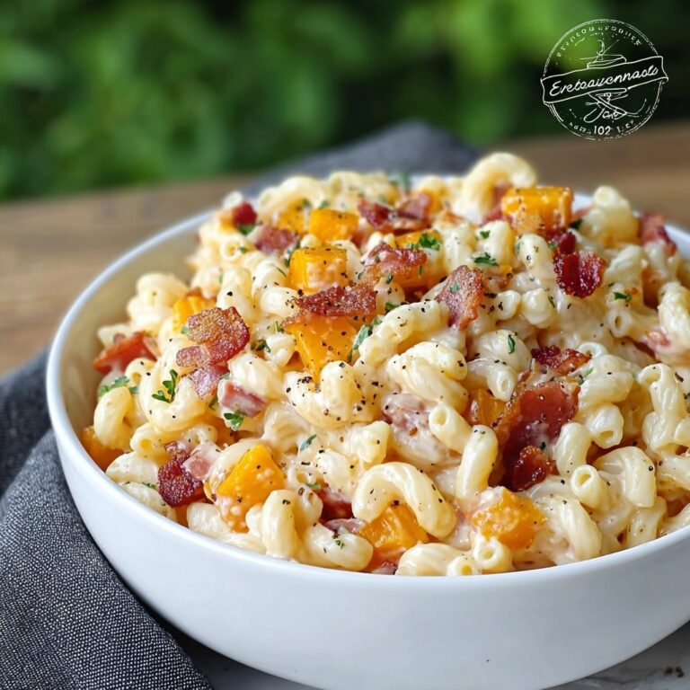 Bacon Cheddar Ranch Pasta Salad: A Creamy Crowd-Pleaser Recipe