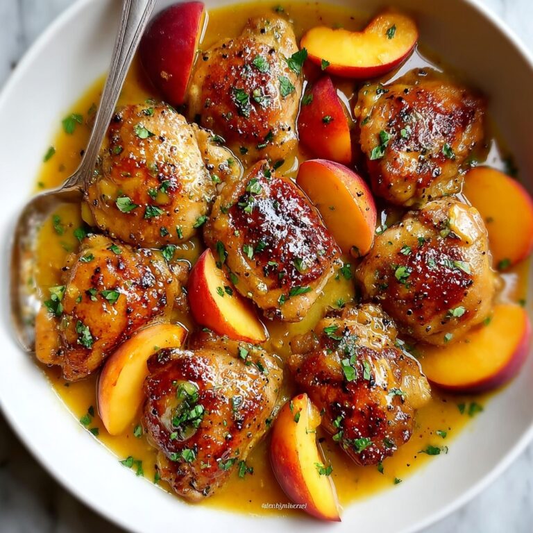 Coconut Peach Chicken Recipe