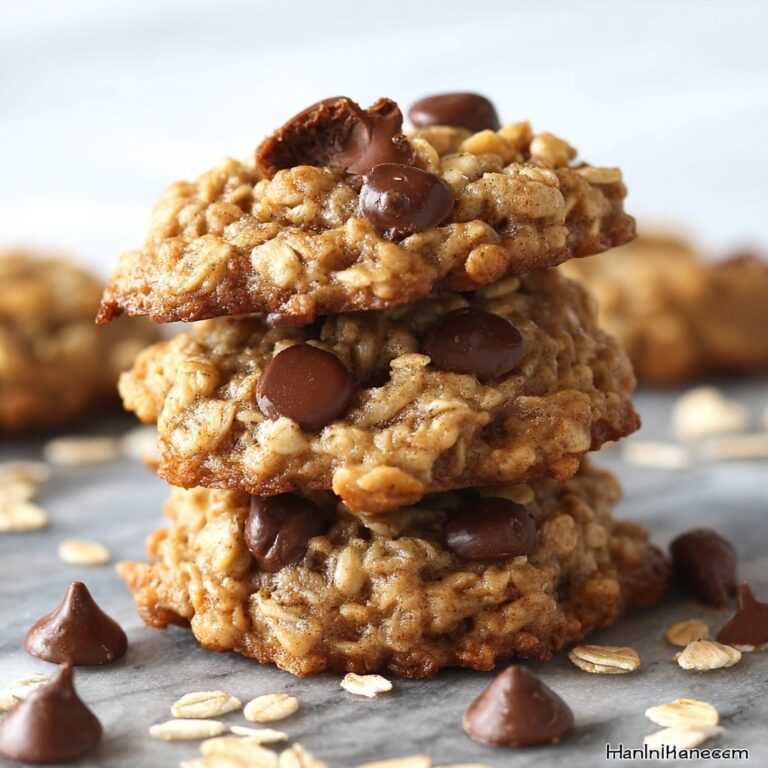 Chewy Banana Oatmeal Cookies Recipe