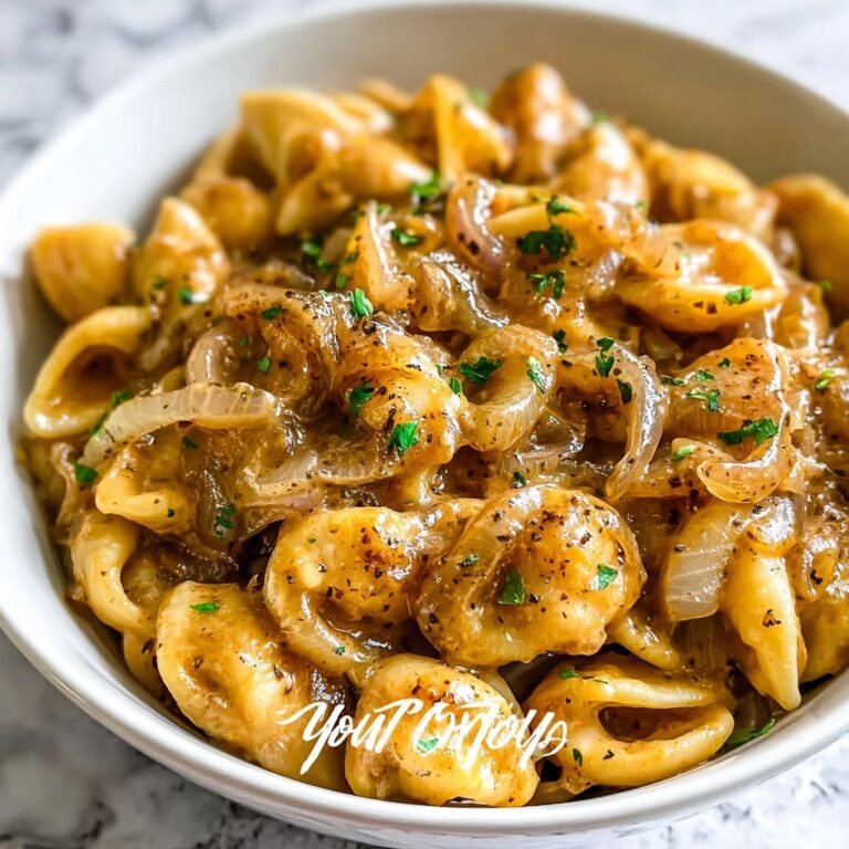 French Onion Pasta Recipe