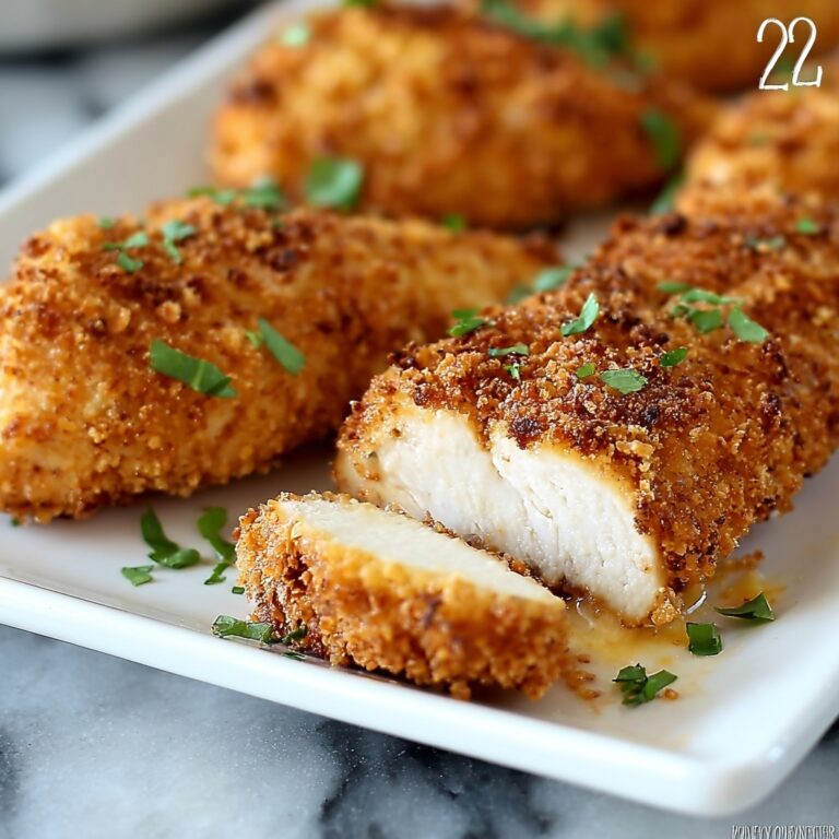 Crispy Baked Chicken Tenders Recipe